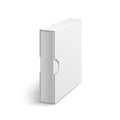 White gray box cover with group of blank books