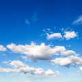 white and gray cumuli clouds in blue sky