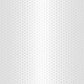 White gray halftone triangles pattern. Abstract geometric gradient background. Vector illustration Royalty Free Stock Photo