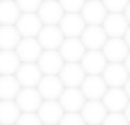 White and gray hexagonal abstract texture. Vector graphical pattern for design