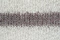 White and gray knit material - up close abstract background