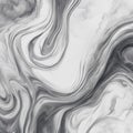 A white and gray marble ink texture with an abstract wave pattern and a wallpaper element Royalty Free Stock Photo