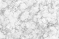 White gray marble texture with natural pattern for background or design art work. Royalty Free Stock Photo