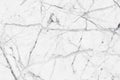 White gray marble texture with subtle grey veins Royalty Free Stock Photo
