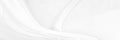 White gray satin texture that is white silver fabric silk panorama background with beautiful. Royalty Free Stock Photo