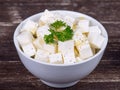 White greek cheese Royalty Free Stock Photo