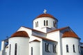 White Greek Orthodox Church Royalty Free Stock Photo