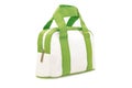 White and green make-up case