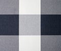 White, Grey and Black Gingham Tablecloth Royalty Free Stock Photo