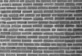 White and grey brick wall texture background with space for text. White bricks wallpaper. Home interior decoration. Architecture Royalty Free Stock Photo