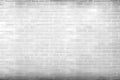 White and grey brick wall. White bricks wallpaper. Home interior decoration Royalty Free Stock Photo