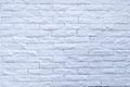 White grunge brick wall background Royalty Free Stock Photo