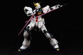 White Gundam with double beam saber Royalty Free Stock Photo