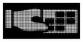 White Halftone Timetable Properties Icon
