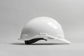 White hard hat protecting construction workers on seamless background Royalty Free Stock Photo