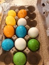 White hardboiled eggs for coloring dying eggs, EASTER FUN for all ages