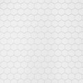 White hexagonal tile Royalty Free Stock Photo