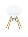 White home chair