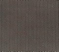 White honeycomb grid on black