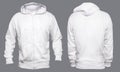 White Hoodie Mock up