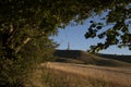 The white horse of cherhill close to avebury Royalty Free Stock Photo