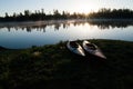 White Horse Lake Campgrounds, WIlliams, AZ Royalty Free Stock Photo