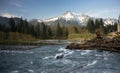 White Horse Mountain Darrington Washington North Cascades Royalty Free Stock Photo