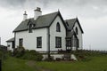 White house in St Abbs Royalty Free Stock Photo