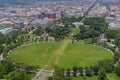 White House aerial view in Washington DC, USA Royalty Free Stock Photo