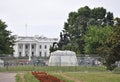 White House Building with Andrew Jackson Statue from Washington District of Columbia USA Royalty Free Stock Photo