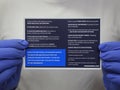 White House Coronavirus Guidelines Postal Service Mailer in 2020