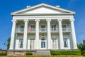 White House on deep blue sky background Royalty Free Stock Photo