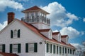 White House with Dormers and Widows Walk