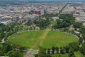 White House aerial view in Washington DC, USA Royalty Free Stock Photo