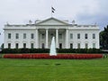 White House exterior in Washington DC Royalty Free Stock Photo