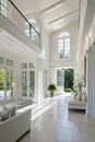 White house interior modern light Royalty Free Stock Photo