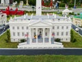 White House Made from Legos at Legoland Florida Le