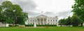 White House North Lawn Panorama