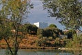 White house overlooking Datca harbor