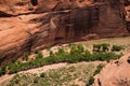 White House Pueblo at Canyon de Chelly Royalty Free Stock Photo