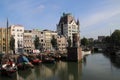 The White House of Rotterdam, wittehuis in Dutch at the oudehaven harbor in Rotterdam..