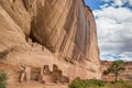 White house ruins in Canyon de Chelly National Monument Royalty Free Stock Photo