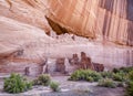 White House Ruins in Canyon de Chelly - Upper and Lower Levels Royalty Free Stock Photo