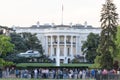 White House South Lawn with VH-3D Sea King Helicopter Royalty Free Stock Photo