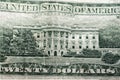 white house twenty dollar banknote bill usa Royalty Free Stock Photo