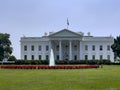 The White House of the United States of America in Washington DC Royalty Free Stock Photo