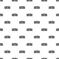 White house USA pattern, simple style Royalty Free Stock Photo