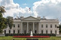The White House, in Washington DC Royalty Free Stock Photo