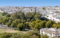 White houses in Carmona Royalty Free Stock Photo