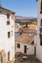 Narrow street of Ronda Royalty Free Stock Photo